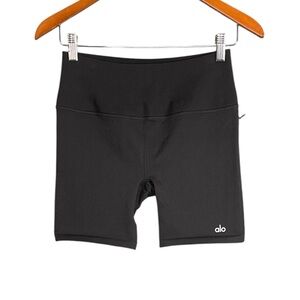 ALO Yoga Black Bike Shorts